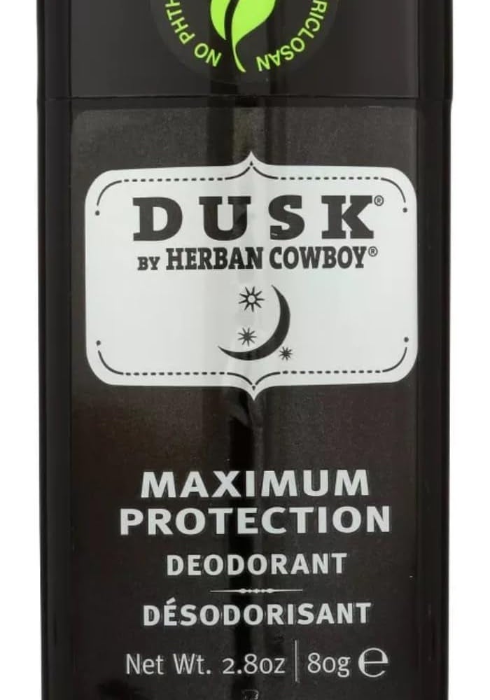 Herban Cowboy Dusk Maximum Protection Deodorant Stick - 2.8 oz, Certified Vegan, No Aluminum, Parabens, or Phthalates - Image 1